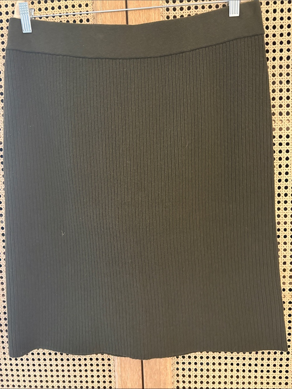J.Jill Textured Knit Pull On Skirt